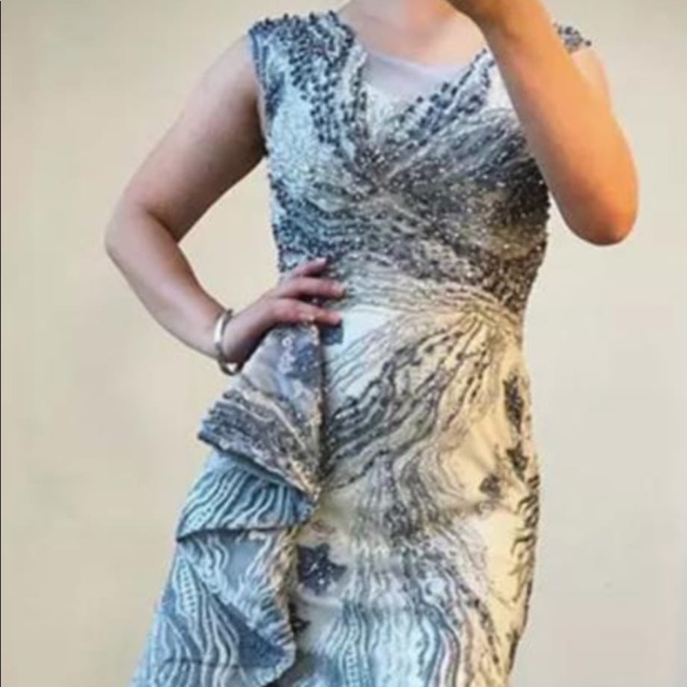 Evening gown.